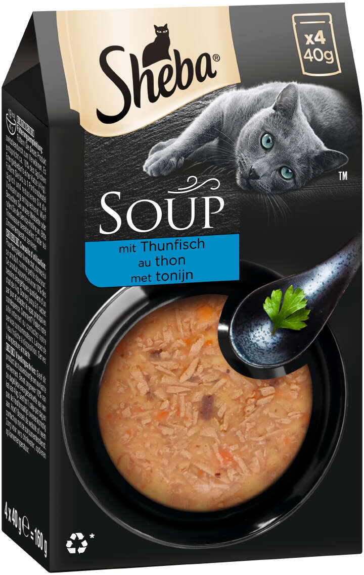 Sheba Katzen-Nassfutter Soup Thunfisch Multipack